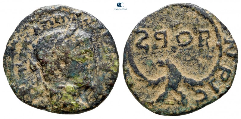 Judaea. Caesarea Maritima. Severus Alexander AD 222-235. 
Bronze Æ

19 mm., 2...