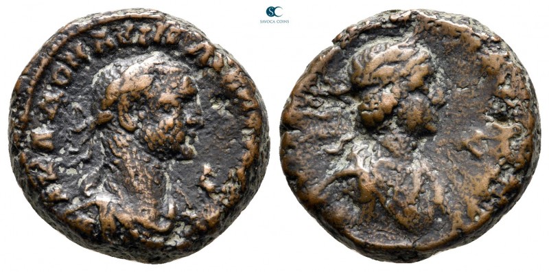 Egypt. Alexandria. Aurelian and Vabalathus AD 270-275. 
Potin Tetradrachm

20...