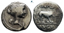 M. Antonius and M. Lepidus 43-42 BC. Rome. Quinarius AR