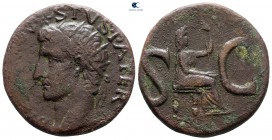 Divus Augustus Died AD 14. Rome. As Æ