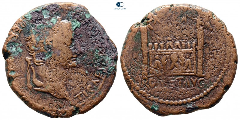 Tiberius AD 14-37. Lugdunum
As Æ

27 mm., 10,79 g.



nearly very fine