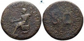 Tiberius AD 14-37. Rome. Sestertius Æ
