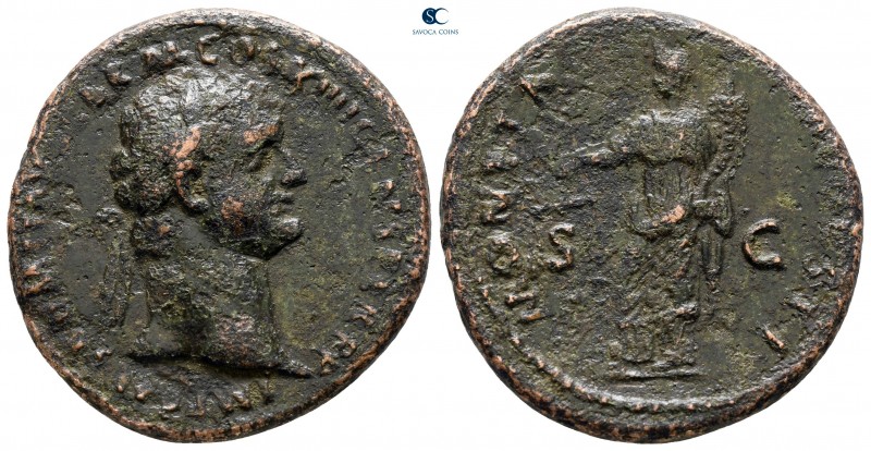 Domitian AD 81-96. Rome
As Æ

29 mm., 11,09 g.



nearly very fine