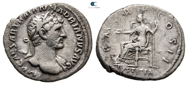 Hadrian AD 117-138. Struck AD 117. Rome
Denarius AR

20 mm., 2,93 g.



v...