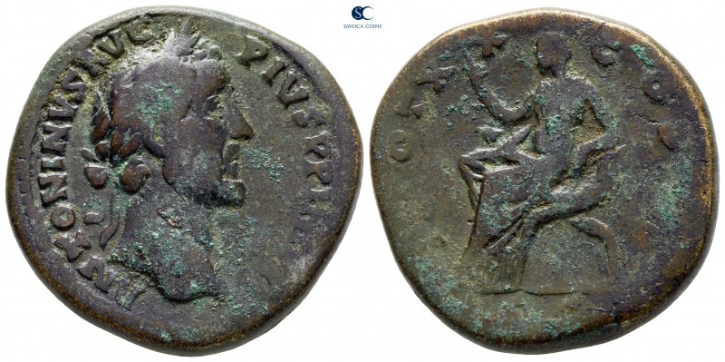 Antoninus Pius AD 138-161. Rome
Sestertius Æ

31 mm., 29,45 g.



nearly ...