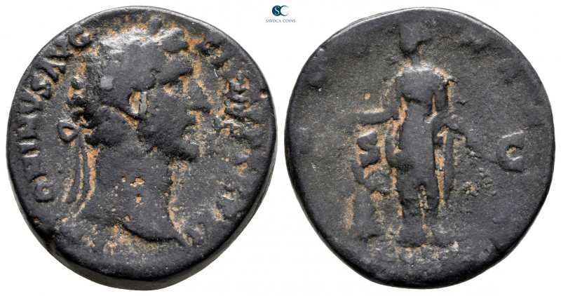 Antoninus Pius AD 138-161. Rome
Sestertius Æ

30 mm., 16,49 g.



nearly ...