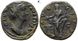 Diva Faustina I AD 140-141. Rome. As Æ
