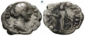 Faustina II AD 147-175. Rome. Denarius AR