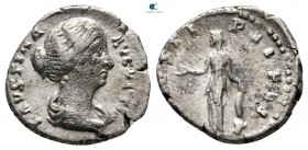 Faustina II AD 147-175. Rome. Denarius AR