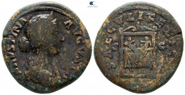 Faustina II AD 147-175. Rome. Sestertius Æ