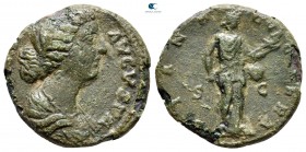 Faustina II AD 147-175. Rome. As Æ