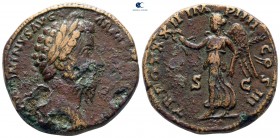 Marcus Aurelius AD 161-180. Rome. Sestertius Æ
