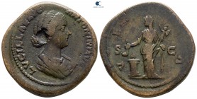 Lucilla AD 164-182. Rome. Sestertius Æ