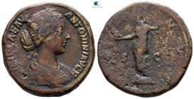 Lucilla AD 164-182. Rome. Sestertius Æ