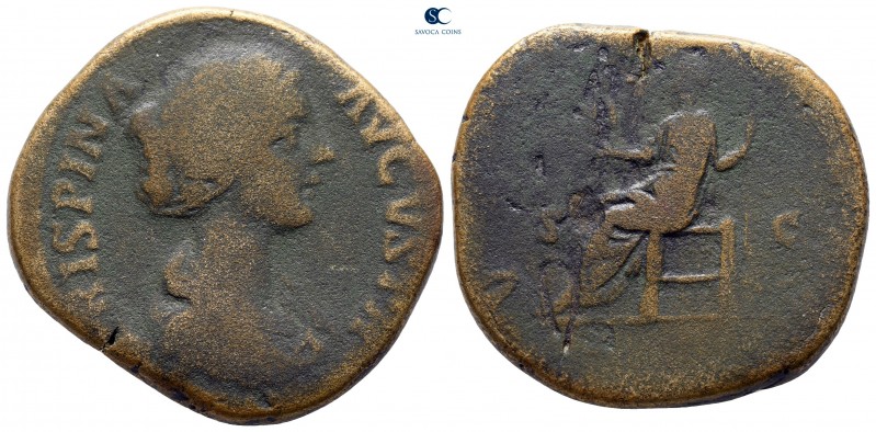 Crispina, wife of Commodus AD 178-182. Rome
Sestertius Æ

30 mm., 19,84 g.
...