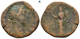 Commodus AD 180-192. Rome. Sestertius Æ