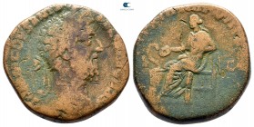 Commodus AD 180-192. Rome. Sestertius Æ
