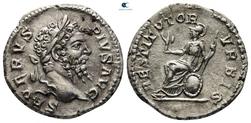 Septimius Severus AD 193-211. Rome
Denarius AR

20 mm., 3,06 g.



nearly...