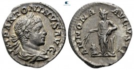 Elagabalus AD 218-222. Rome. Denarius AR