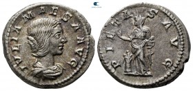 Julia Maesa AD 218-224. Rome. Denarius AR