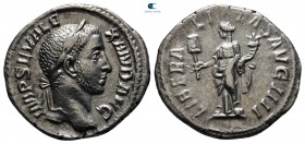 Severus Alexander AD 222-235. Rome. Denarius AR