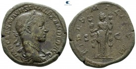 Severus Alexander AD 222-235. Rome. Sestertius Æ