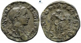 Severus Alexander AD 222-235. Rome. Sestertius Æ