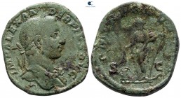 Severus Alexander AD 222-235. Rome. Sestertius Æ