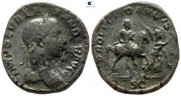 Severus Alexander AD 222-235. Rome. Sestertius Æ