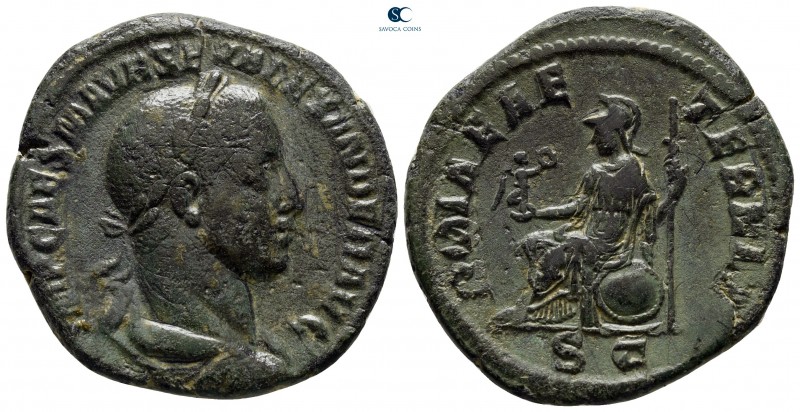 Severus Alexander AD 222-235. Rome
Sestertius Æ

32 mm., 17,67 g.



very...