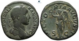 Severus Alexander AD 222-235. Rome. Sestertius Æ