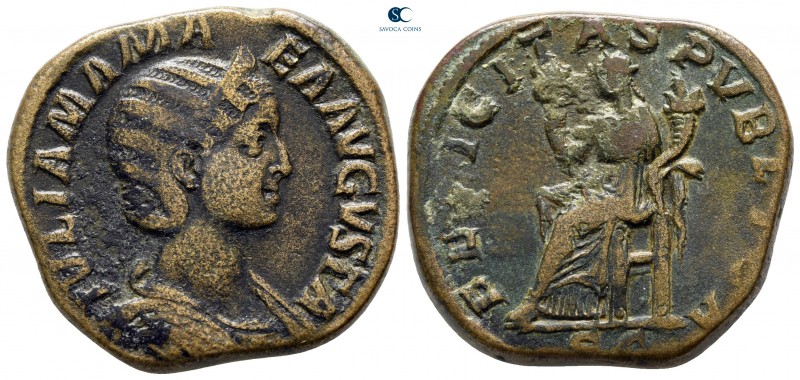 Julia Mamaea AD 225-235. Rome
Sestertius Æ

30 mm., 21,70 g.



very fine...