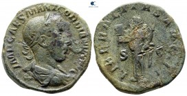 Gordian III AD 238-244. Rome. Sestertius Æ