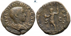 Philip II, as Caesar AD 244-246. Rome. Sestertius Æ