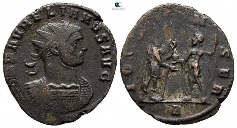 Aurelian AD 270-275. Siscia
Antoninianus Æ

23 mm., 3,40 g.



very fine