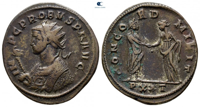 Probus AD 276-282. Ticinum
Antoninianus Billon

24 mm., 3,90 g.



very f...