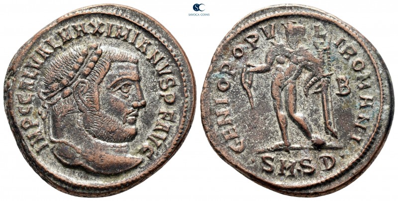 Maximianus Herculius AD 286-305. Serdica
Follis Æ

27 mm., 10,02 g.



ve...