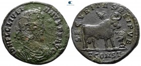 Julian II AD 360-363. Constantinople. Double Maiorina Æ