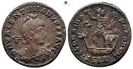 Valentinian II AD 375-392. Alexandria. Follis Æ