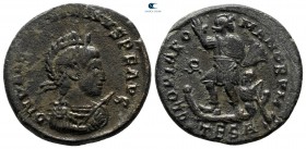 Valentinian II AD 375-392. Thessaloniki. Follis Æ