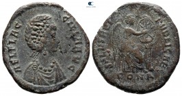 Aelia Flacilla AD 383-386. Constantinople. Follis Æ