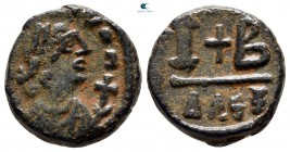 Tiberius II Constantine AD 578-582. Alexandria. 12 Nummi Æ