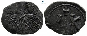 Leo V and Constantine AD 813-820. Syracuse. 20 Nummi Æ