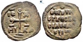 Alexius I Comnenus AD 1081-1118. Thessalonica. Follis Æ