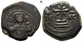 Manuel I Comnenus AD 1143-1180. Uncertain mint. Half Tetarteron AE