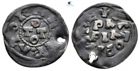 Otto III AD 983-1002. Pavia. Denaro AR