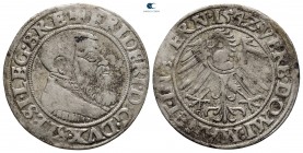 Poland. Fryderyk II AD 1505-1547. Groschen AR 1542