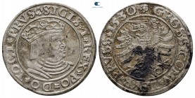 Poland. Gdansk. Sigismund I AD 1506-1548. Groschen AR 1530