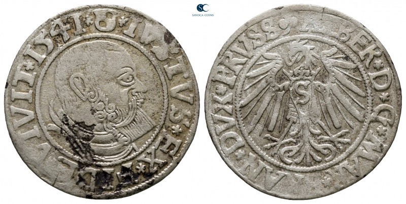 Germany. Preußen. Köningsberg. Albrecht AD 1525-1569.
Groschen AR 1541

23 mm...