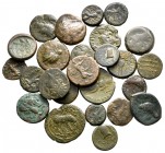 Lot of ca. 25 greek bronze coins / SOLD AS SEEN, NO RETURN!very fine